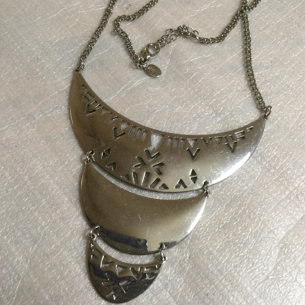 Silver Statement Necklace